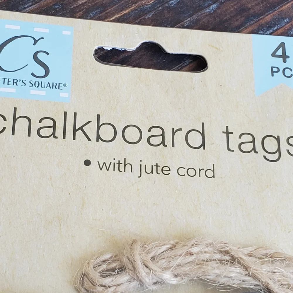 Chalkboard Tags